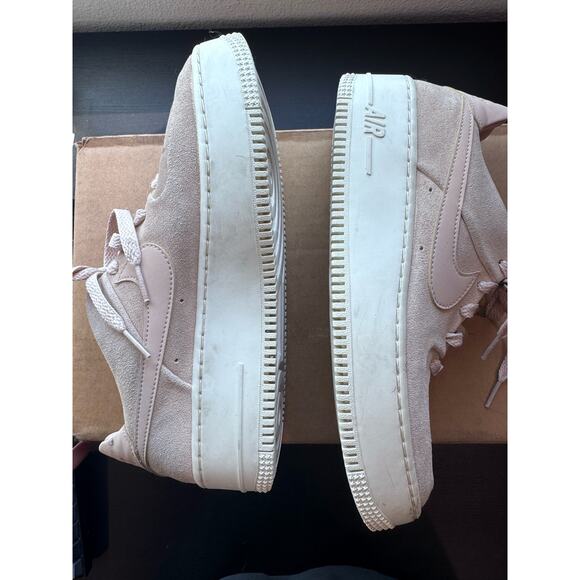 Nike Women's Air Force 1 Sage Shoes Size 9.5 Blush Pink - Picture 6 of 8
